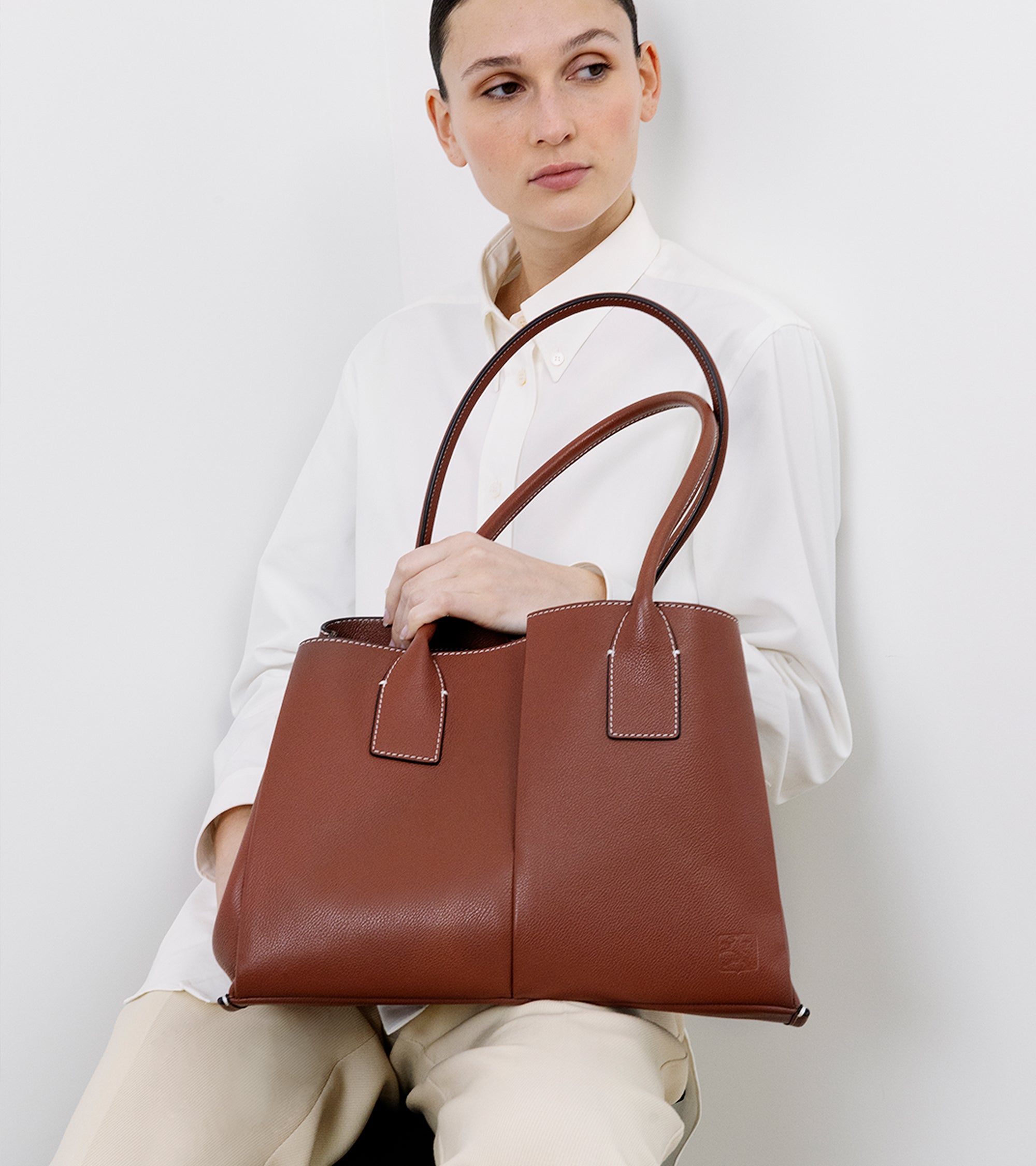 Grand sac en cuir femme hotsell