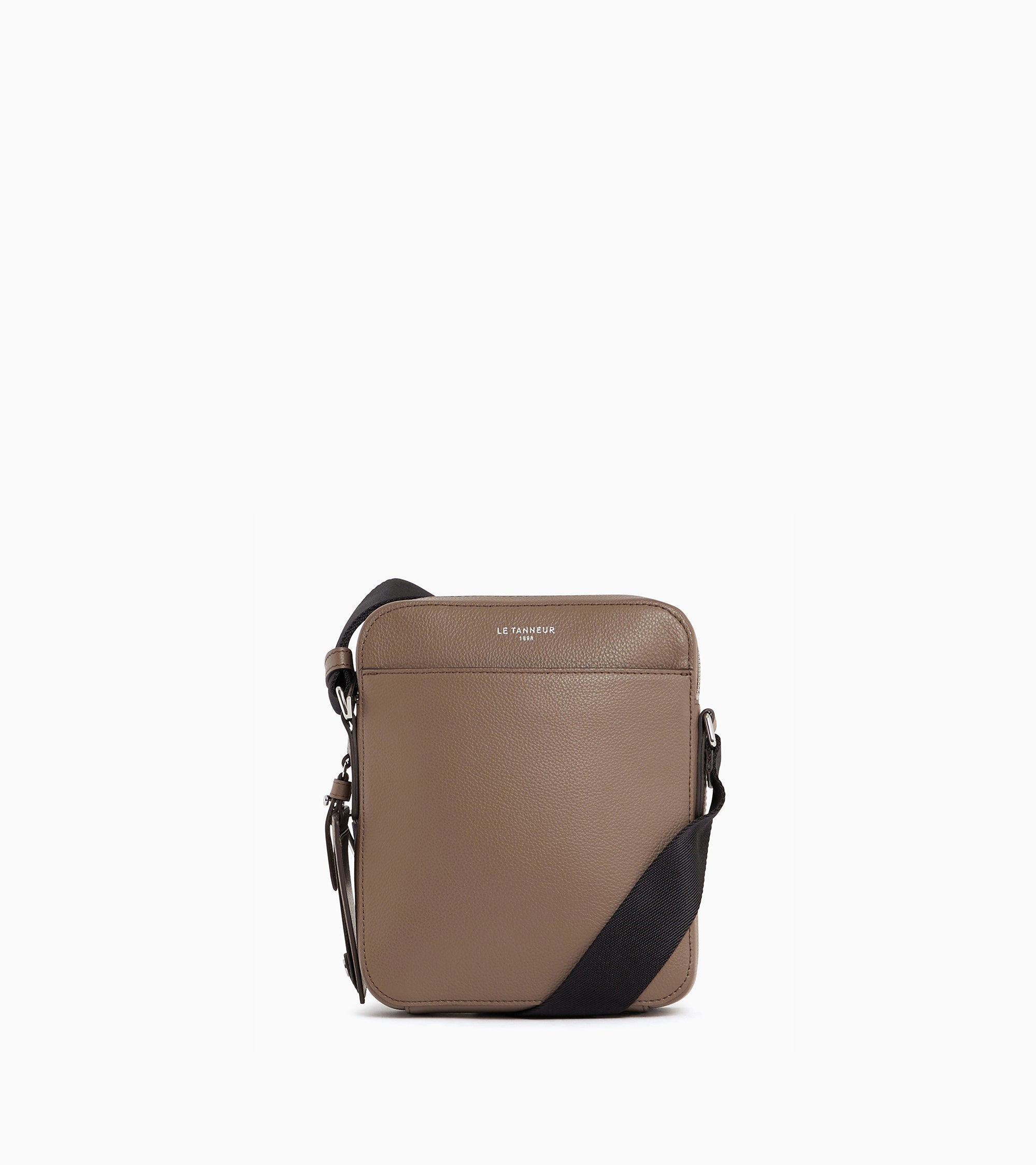 Bolso pequeño de cuero granulado